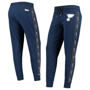 Women's St. Louis Blues DKNY Sport Navy Brooke Jogger Pants! Size Small.